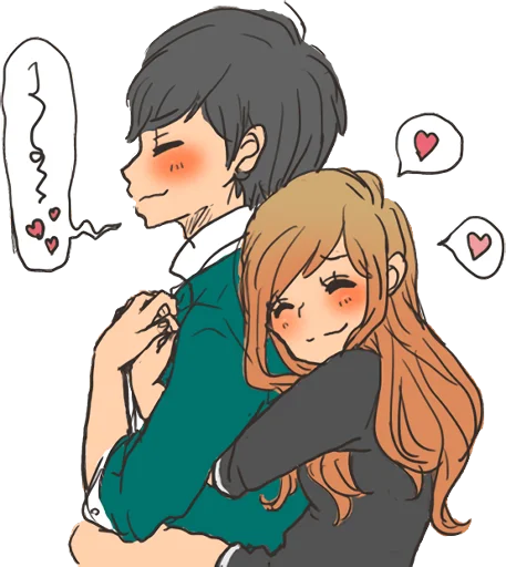 Эмодзи snuggling sticker