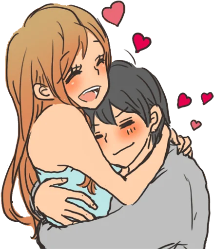 Эмодзи snuggling sticker