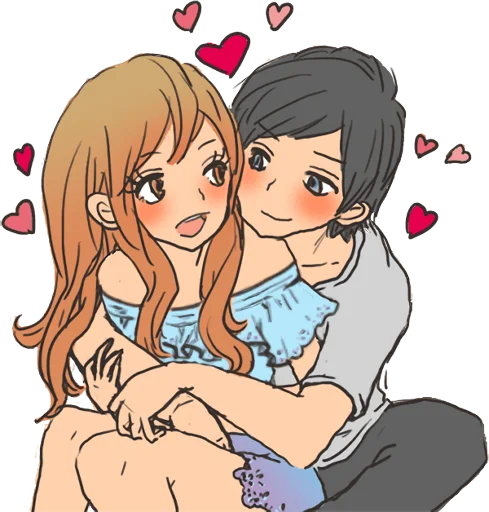 Эмодзи snuggling sticker