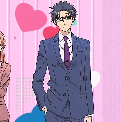 Эмодзи LOVE IS HARD FOR OTAKU