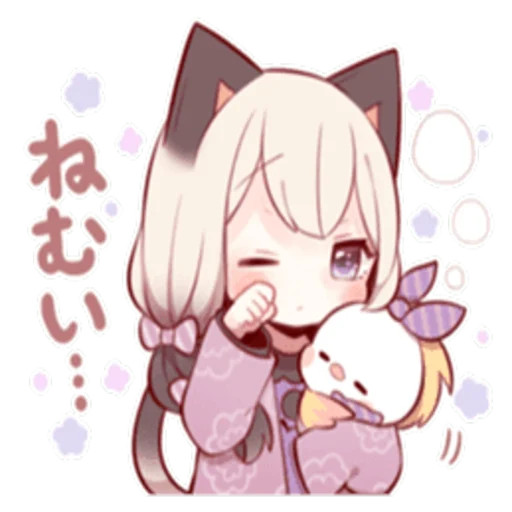 Эмодзи LOVELY SIAMESE KIT...