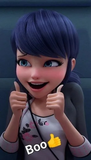 Эмодзи Маринетт