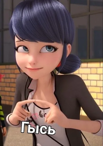 Эмодзи Маринетт