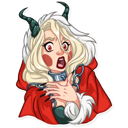 Эмодзи Lady Krampus