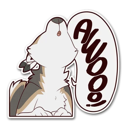 Эмодзи Awooooo