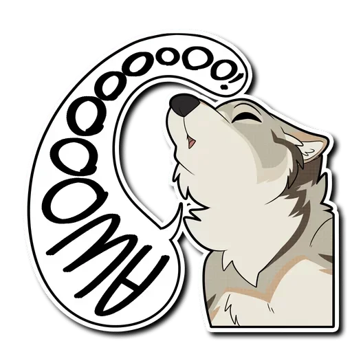Эмодзи Awooooo