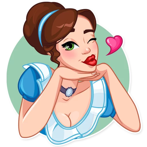 Эмодзи Lady Marie