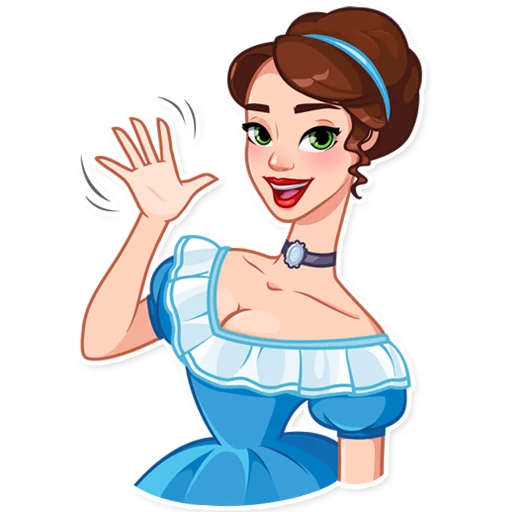 Эмодзи Lady Marie