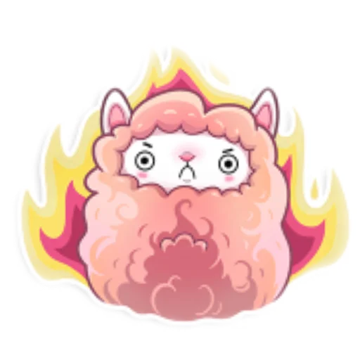 Эмодзи Ламочка