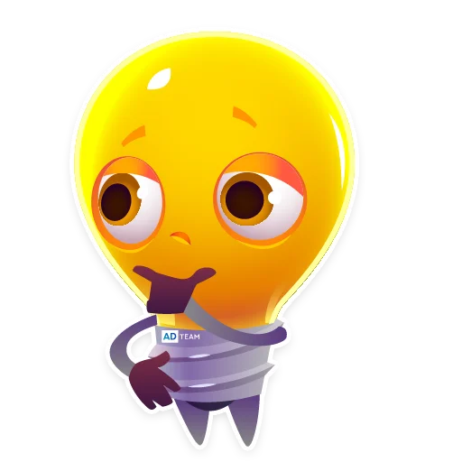 Эмодзи Lamp AdTeam