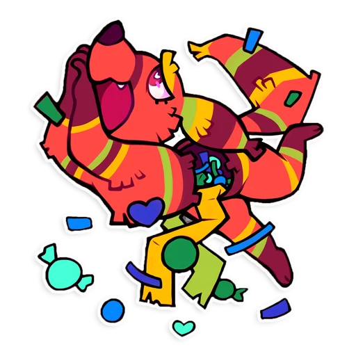 Эмодзи Lapfox