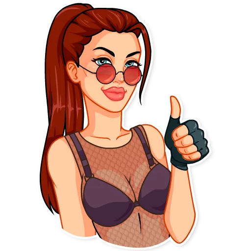 Эмодзи Tomb Raider