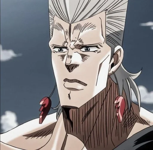 Эмодзи Jean Pierre Polnareff