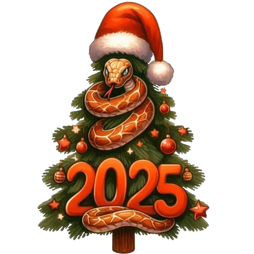 Эмодзи НГ 2025