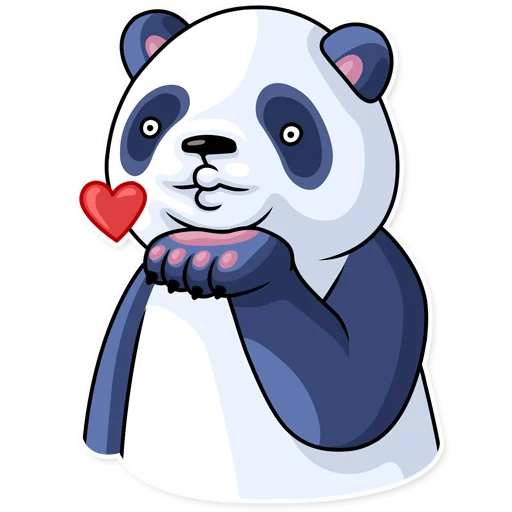 Эмодзи Lazy Panda