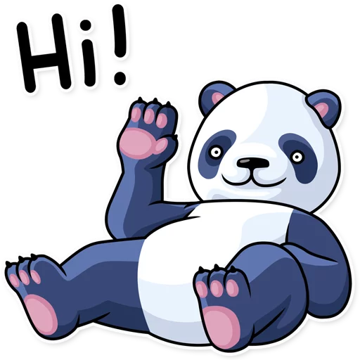 Эмодзи Lazy Panda