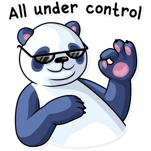 Эмодзи Lazy Panda