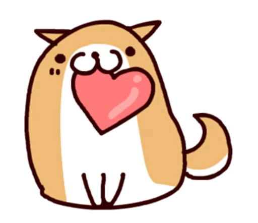 Эмодзи Lazy Shiba