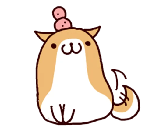 Эмодзи Lazy Shiba