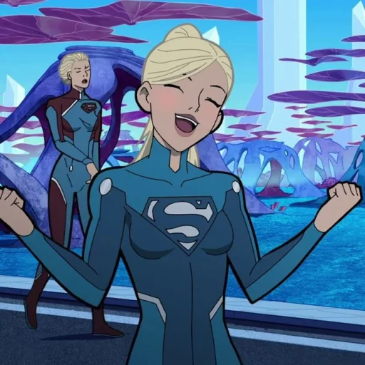 Эмодзи Supergirl 🦸🏼♀