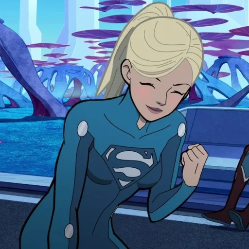 Эмодзи Supergirl 🦸🏼♀