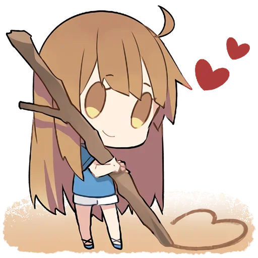 Эмодзи Летняя–тян