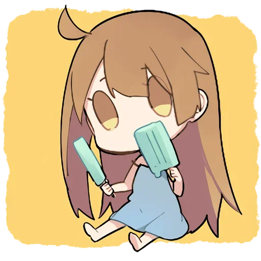 Эмодзи Летняя–тян