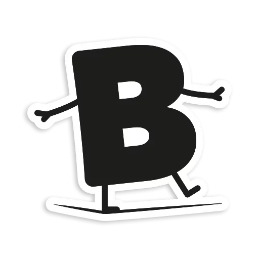 Эмодзи Letter Stickers