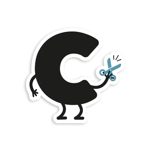 Эмодзи Letter Stickers