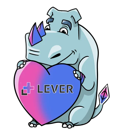 Эмодзи Lever Network