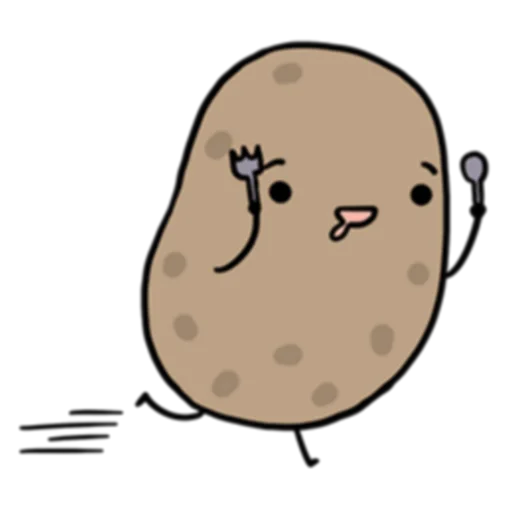 Эмодзи Life is Potato (FULL) [英文]
