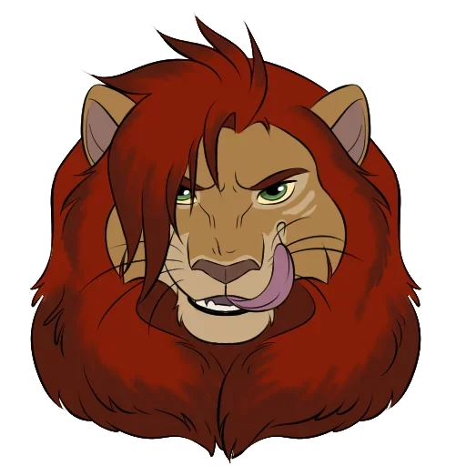 Эмодзи Lion Life