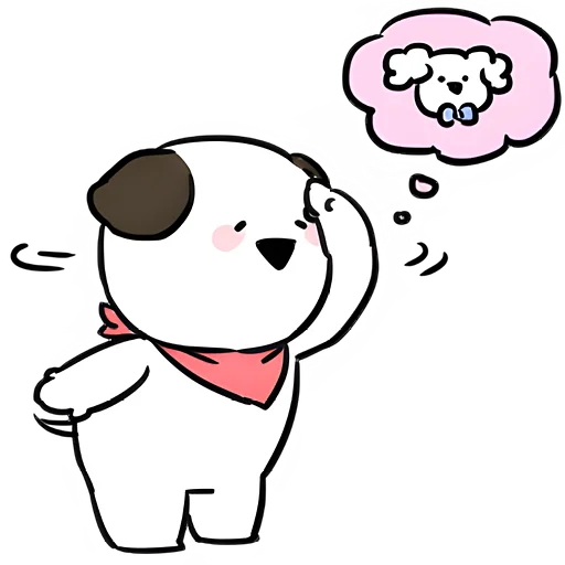 Эмодзи Маленькие собачки