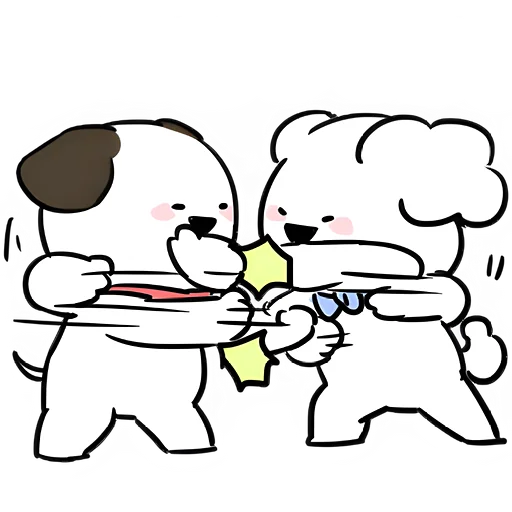 Эмодзи Маленькие собачки