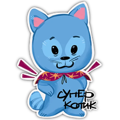 Эмодзи Little Kitty Bo