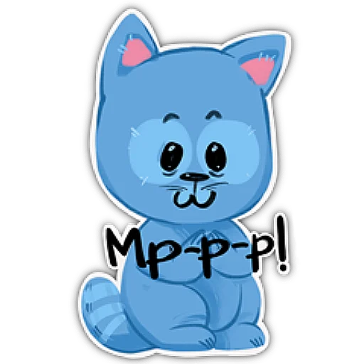 Эмодзи Little Kitty Bo