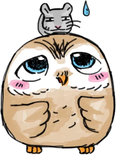 Эмодзи Owlet