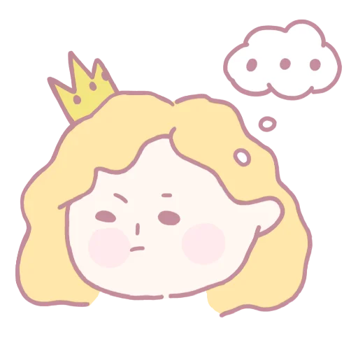 Эмодзи Little Princess