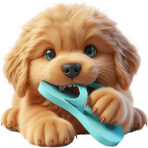 Эмодзи Маленький ретривер