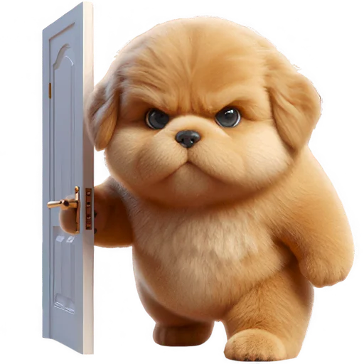 Эмодзи Маленький ретривер