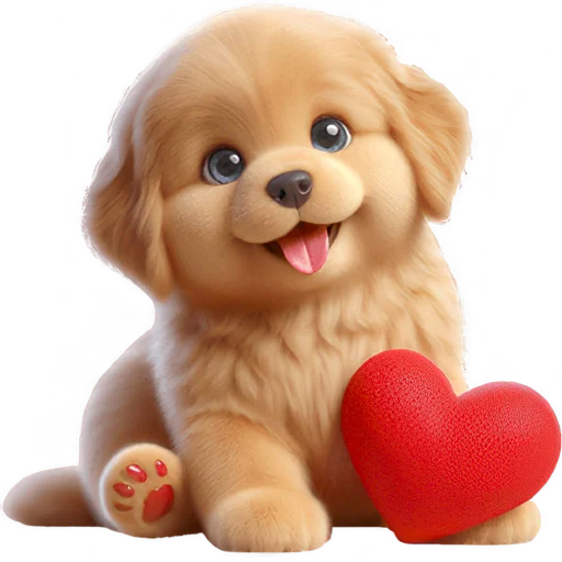 Эмодзи Маленький ретривер