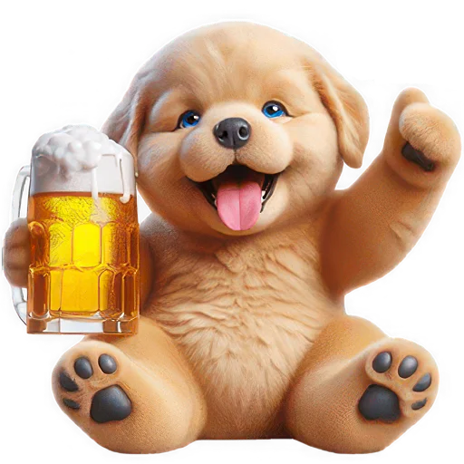 Эмодзи Маленький ретривер