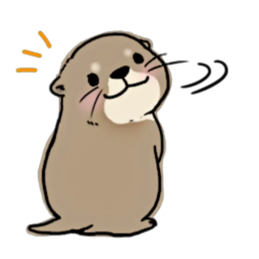 Эмодзи Little otter "Kawauso-san" Part 1-2 (FULL) [JPN]
