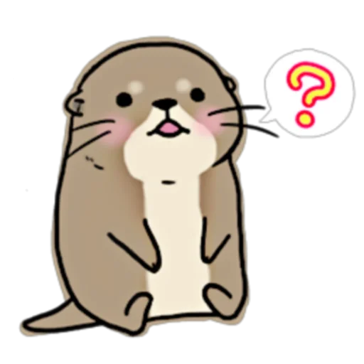 Эмодзи Little otter "Kawauso-san" Part 1-2 (FULL) [JPN]