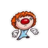 Эмодзи Little clown by Svetlana Krasnikova