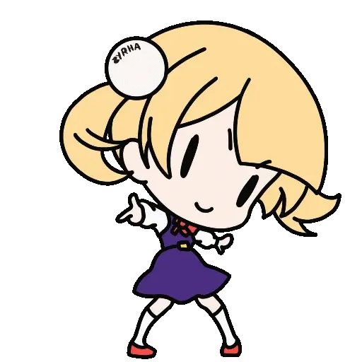 Эмодзи Loli dance