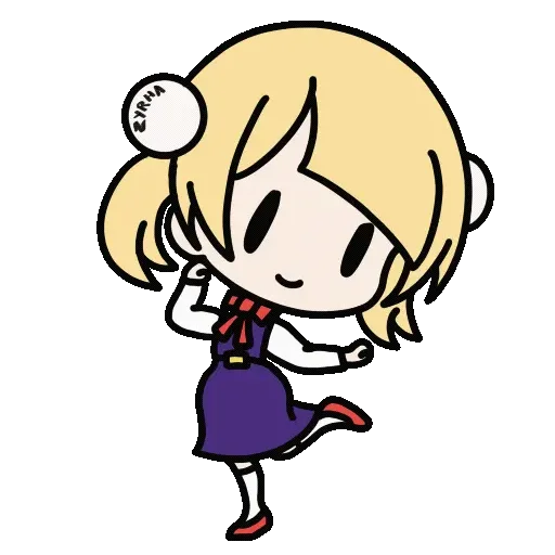 Эмодзи Loli dance