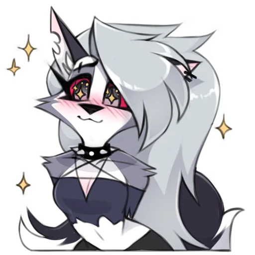 Эмодзи LoonaNudes SFW