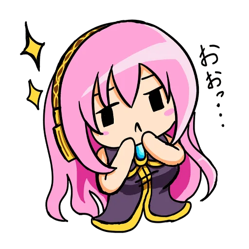 Эмодзи Loose MEGURINE LUKA