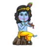 Эмодзи Lord Krishna